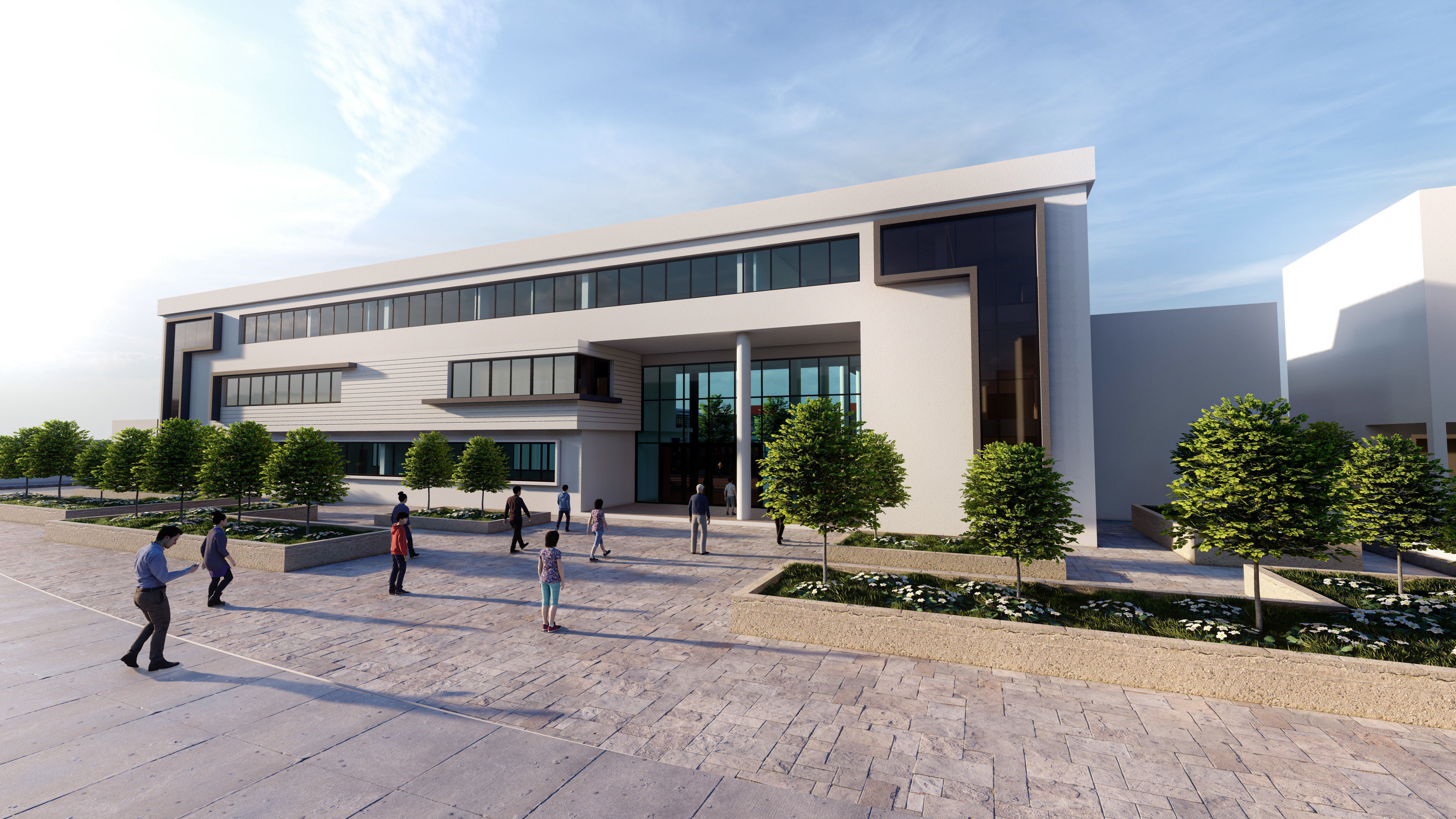 High school T4 Berka Zerga 3D model_1