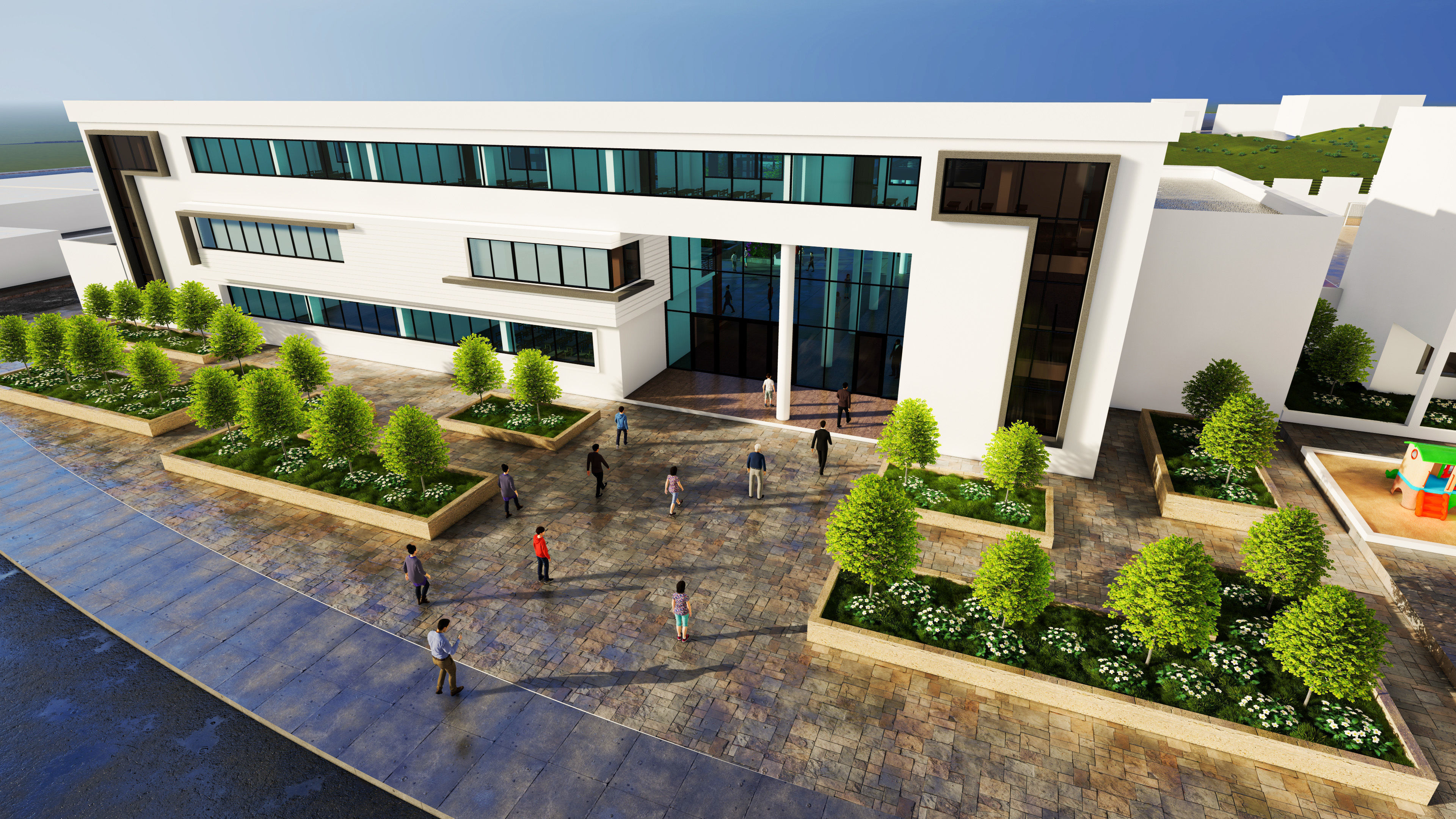 High school T4 Berka Zerga 3D model_27