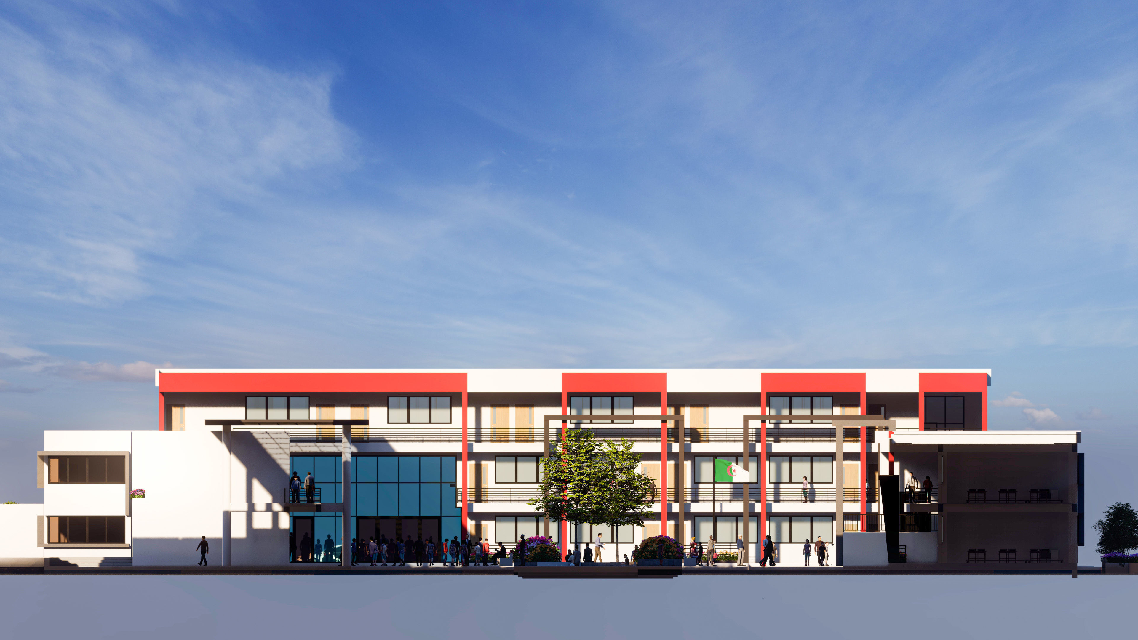 High school T4 Berka Zerga 3D model_5