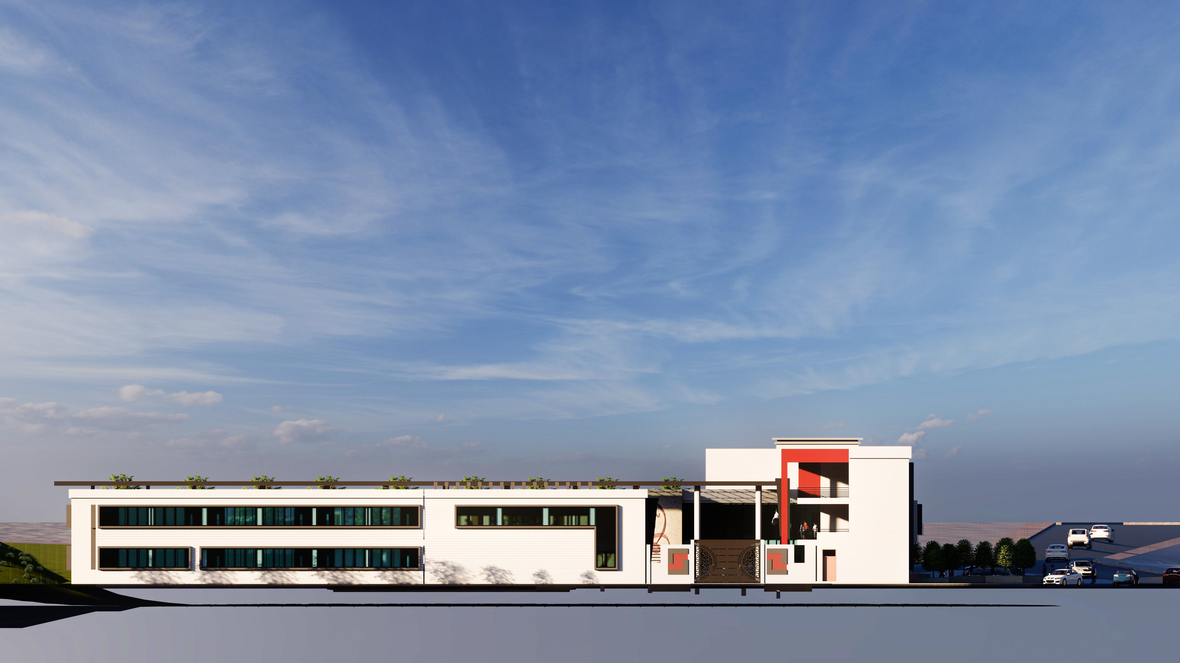 High school T4 Berka Zerga 3D model_9