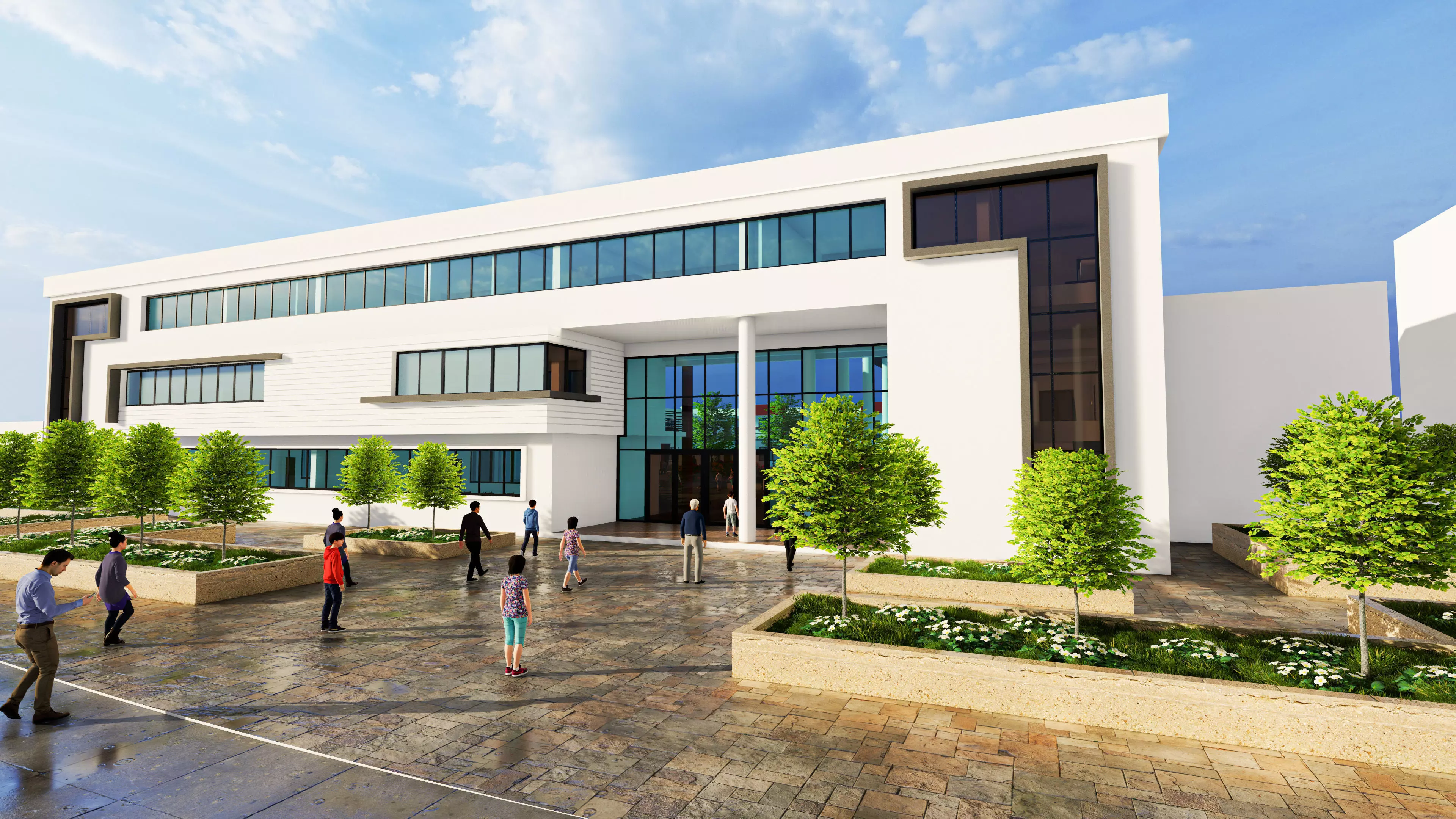 High school T4 Berka Zerga 3D model_0