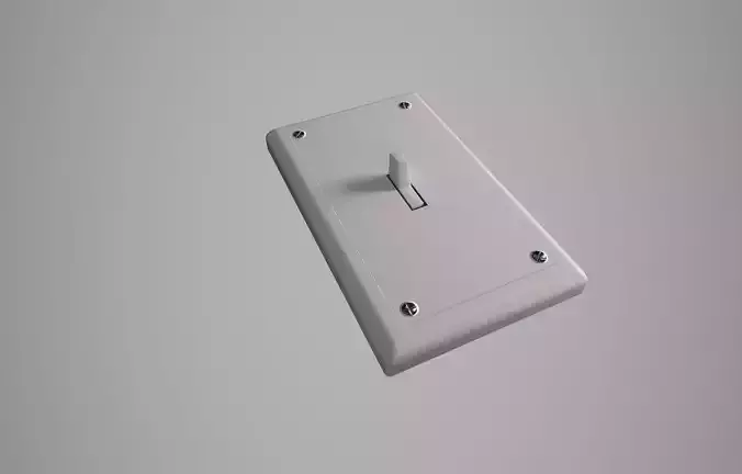 Light Switcher Low-poly 3D model