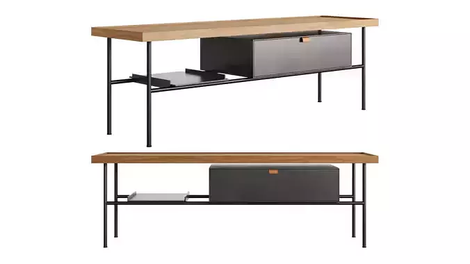 KUTXA TV Stand by TREKU 3D model
