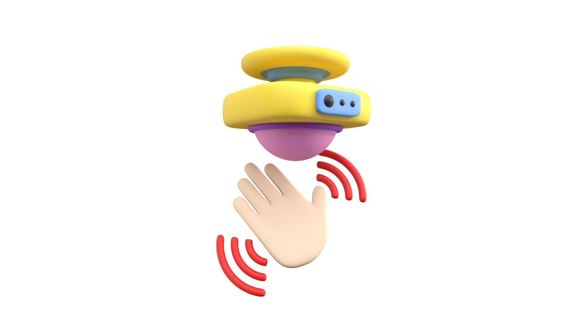 Motion Sensor 3D model_17