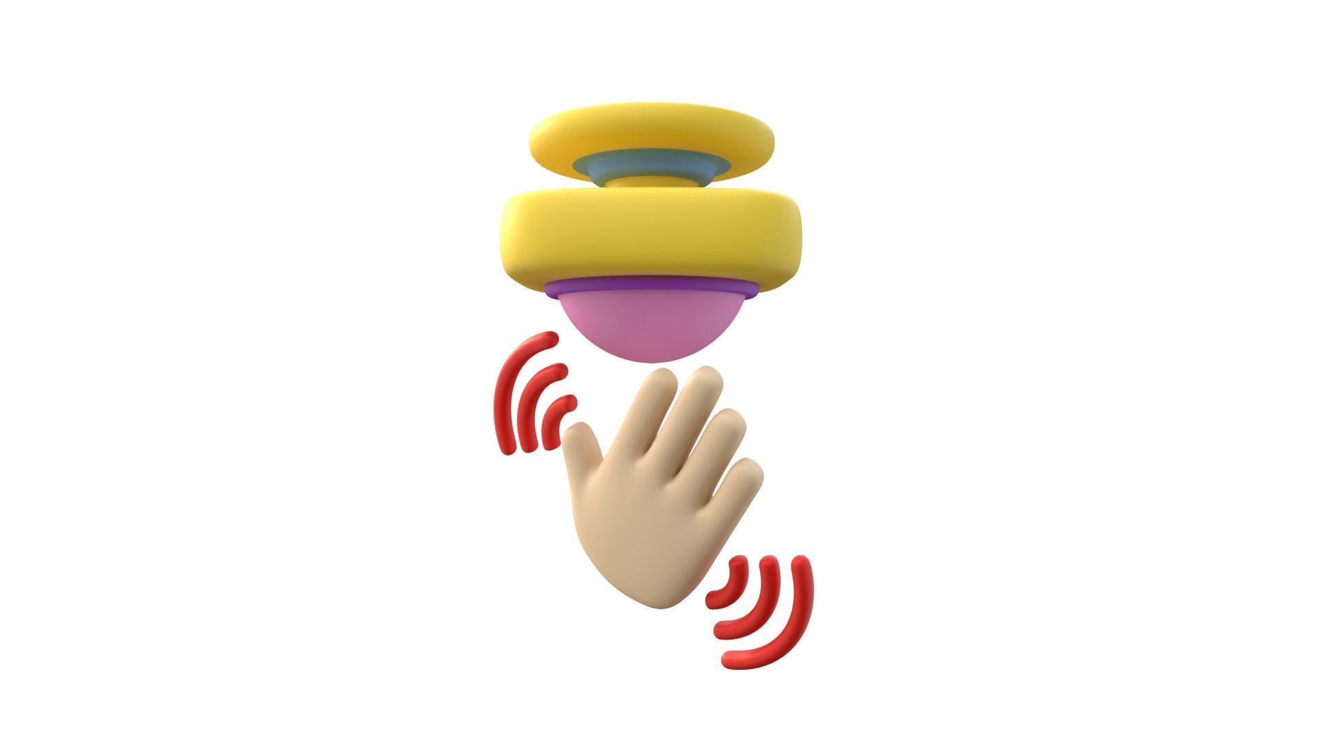 Motion Sensor 3D model_9