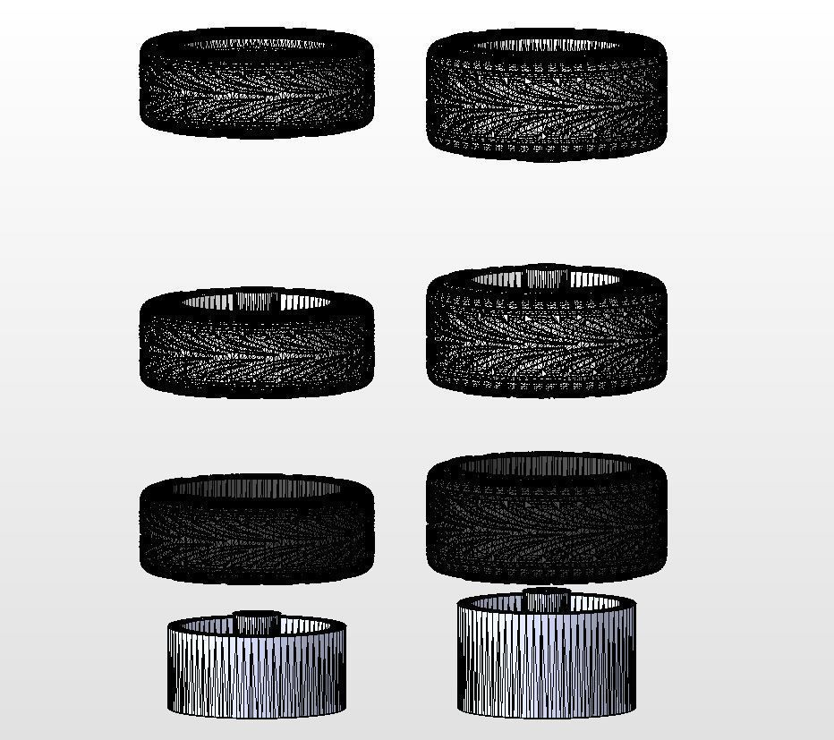 Set of custom wheels US Mags Venom Concave for your scale model 3D print model_15