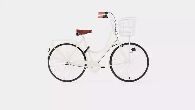 Cream Bicycle