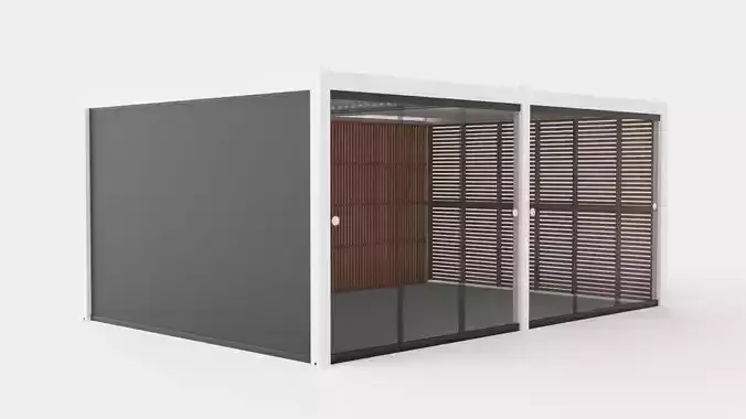 Pergola 4x6 White Mix