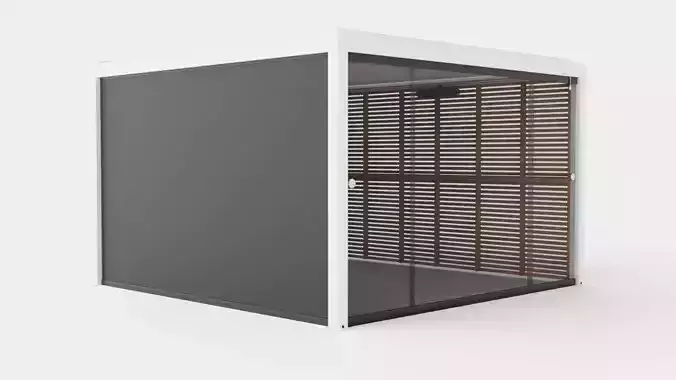 Pergola 4x4 White Mix