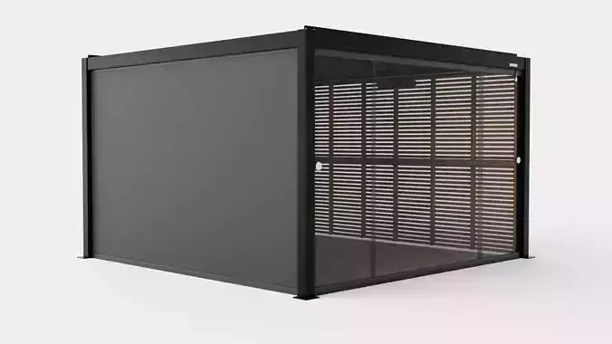 Pergola 4x4 Black Mix