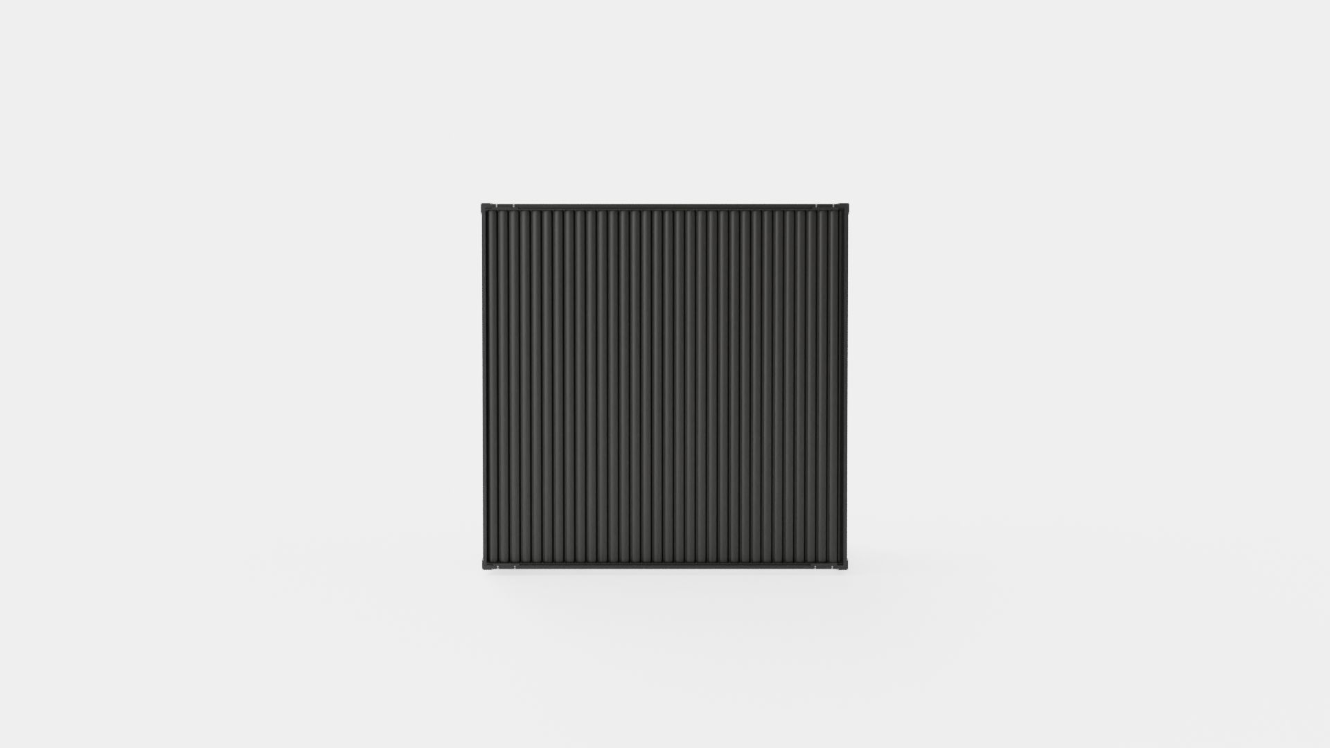 Pergola 4x4 Antracit Mix Low-poly 3D model_5