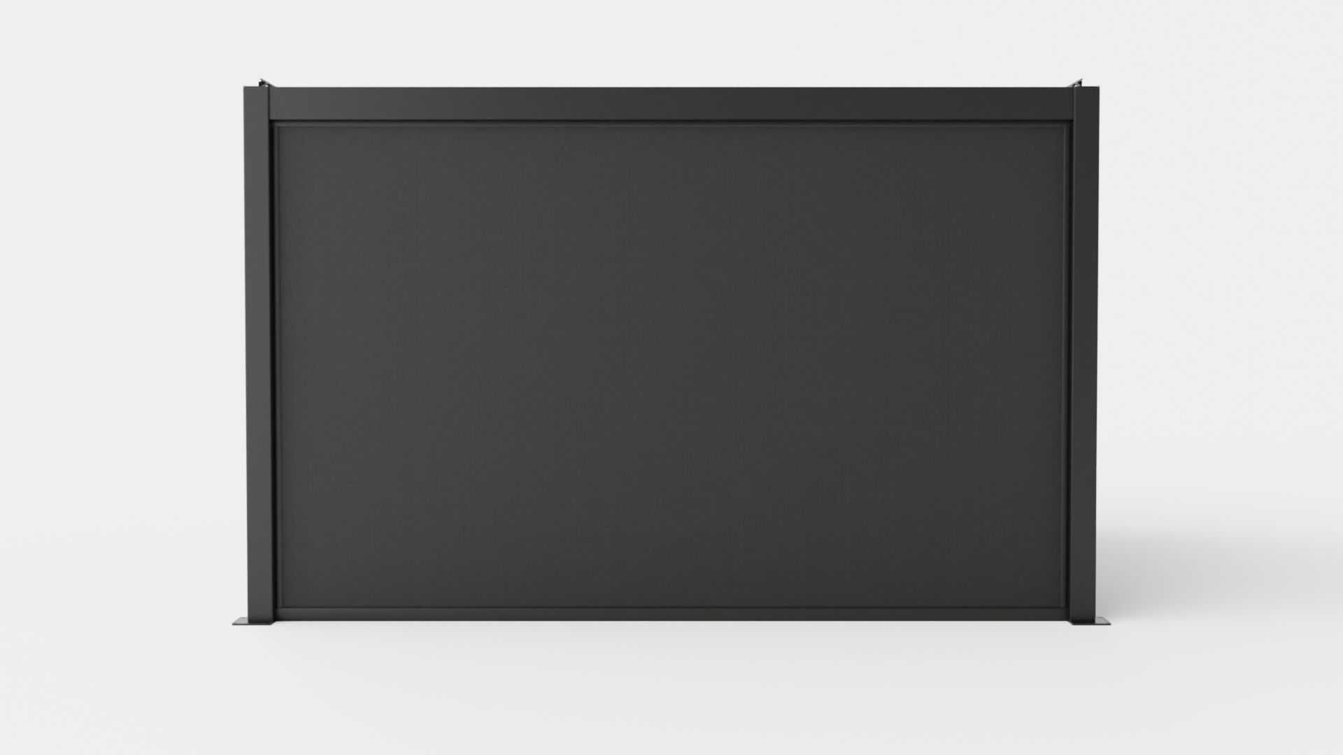 Pergola 4x4 Antracit Mix Low-poly 3D model_2