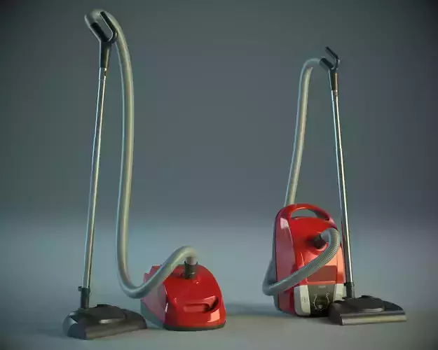 Vacuum Cleaner PBR Low-poly 3D model