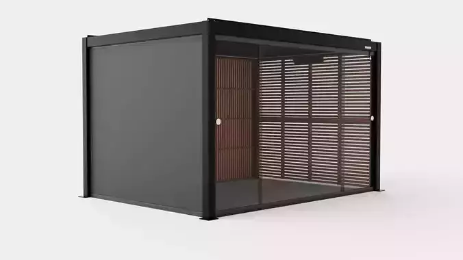 Pergola 3x4 Black Mix