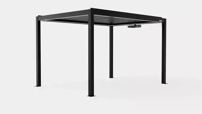 Pergola 3x4 Black