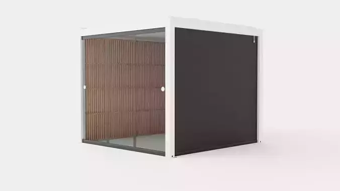 Pergola 3x3 White Mix