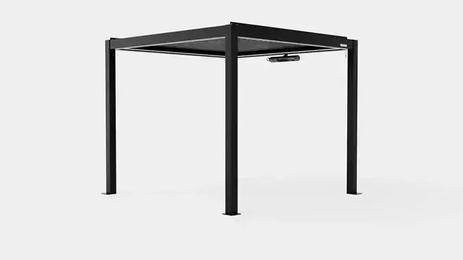 Pergola 3X3 Black
