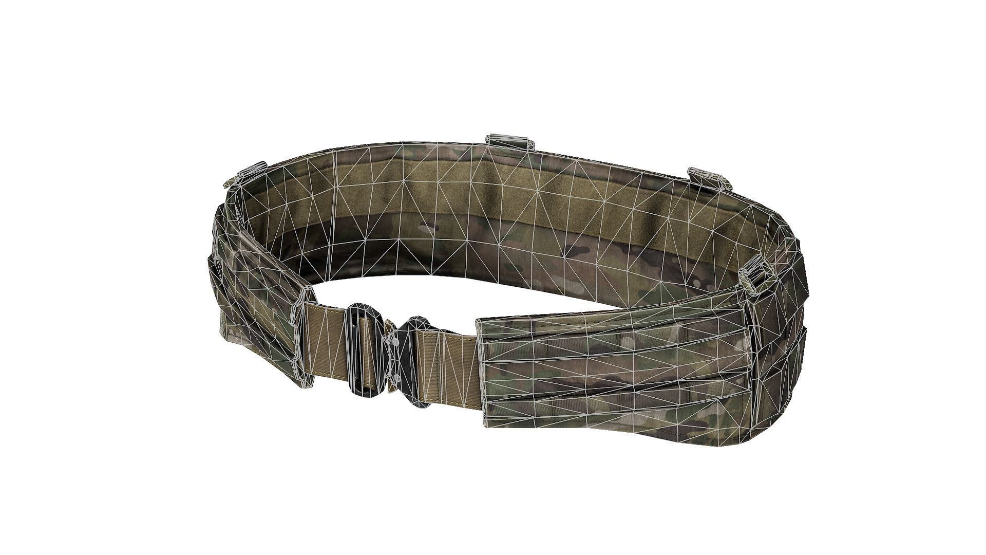 3D model TYR Tactical Gunfighter MAB Belt VR / AR / low-poly