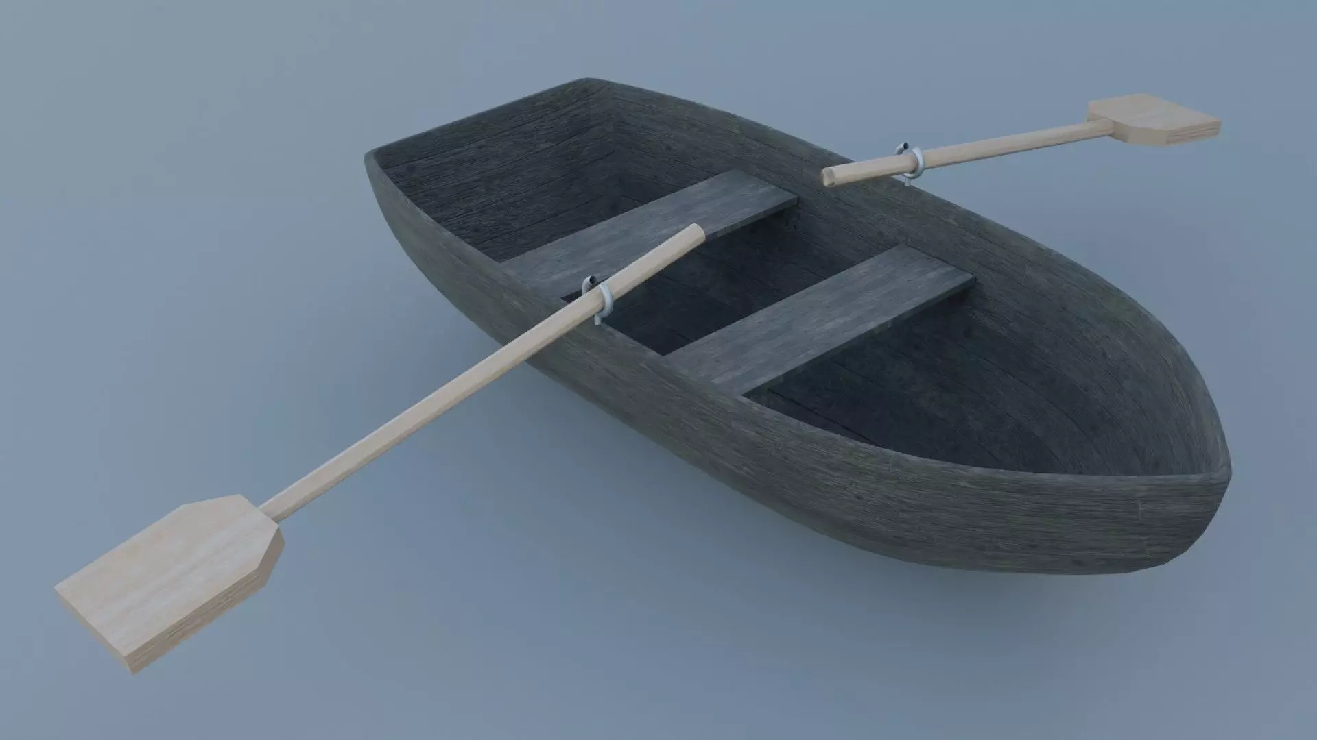 River Boat 3D model_0