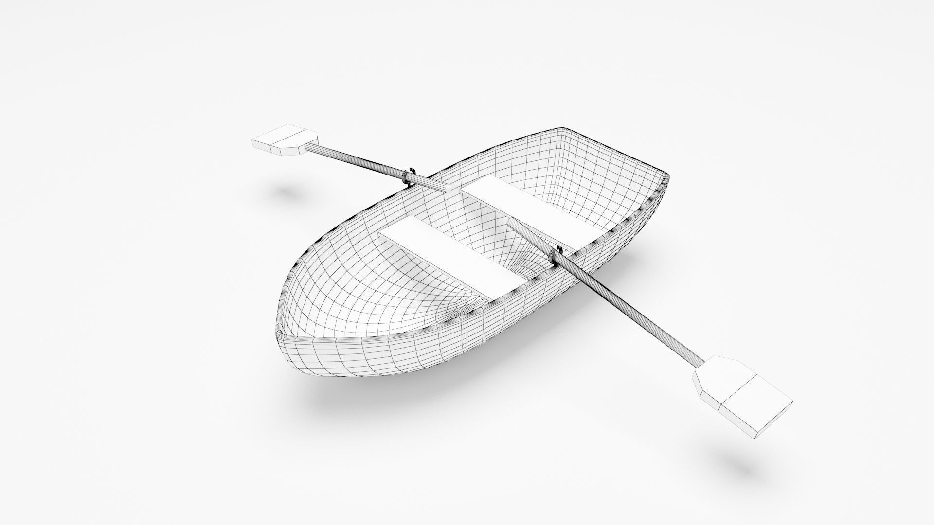 River Boat 3D model_6