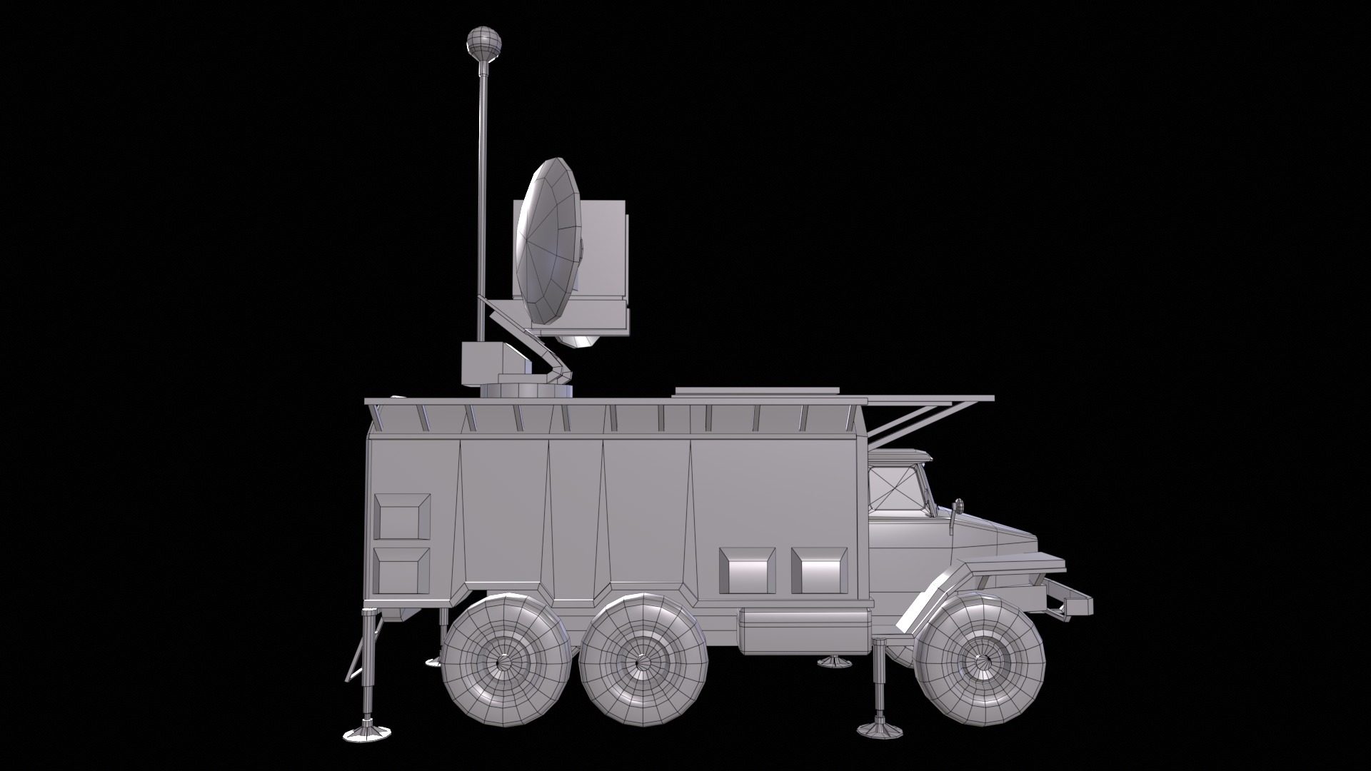 Asset - Army - NPS 30 - 3D MODEL Low-poly Low-poly 3D model_36