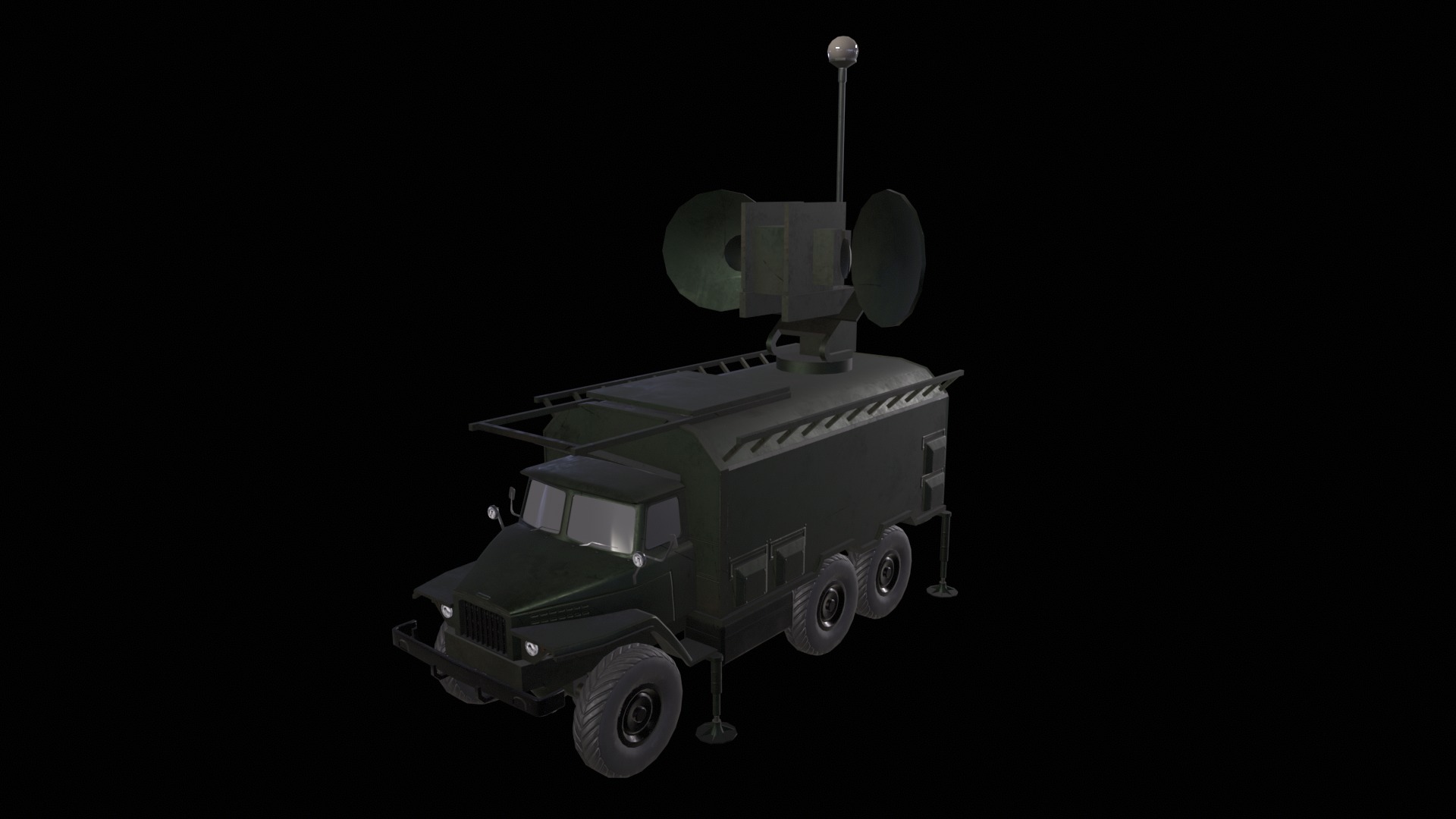 Asset - Army - NPS 30 - 3D MODEL Low-poly Low-poly 3D model_6