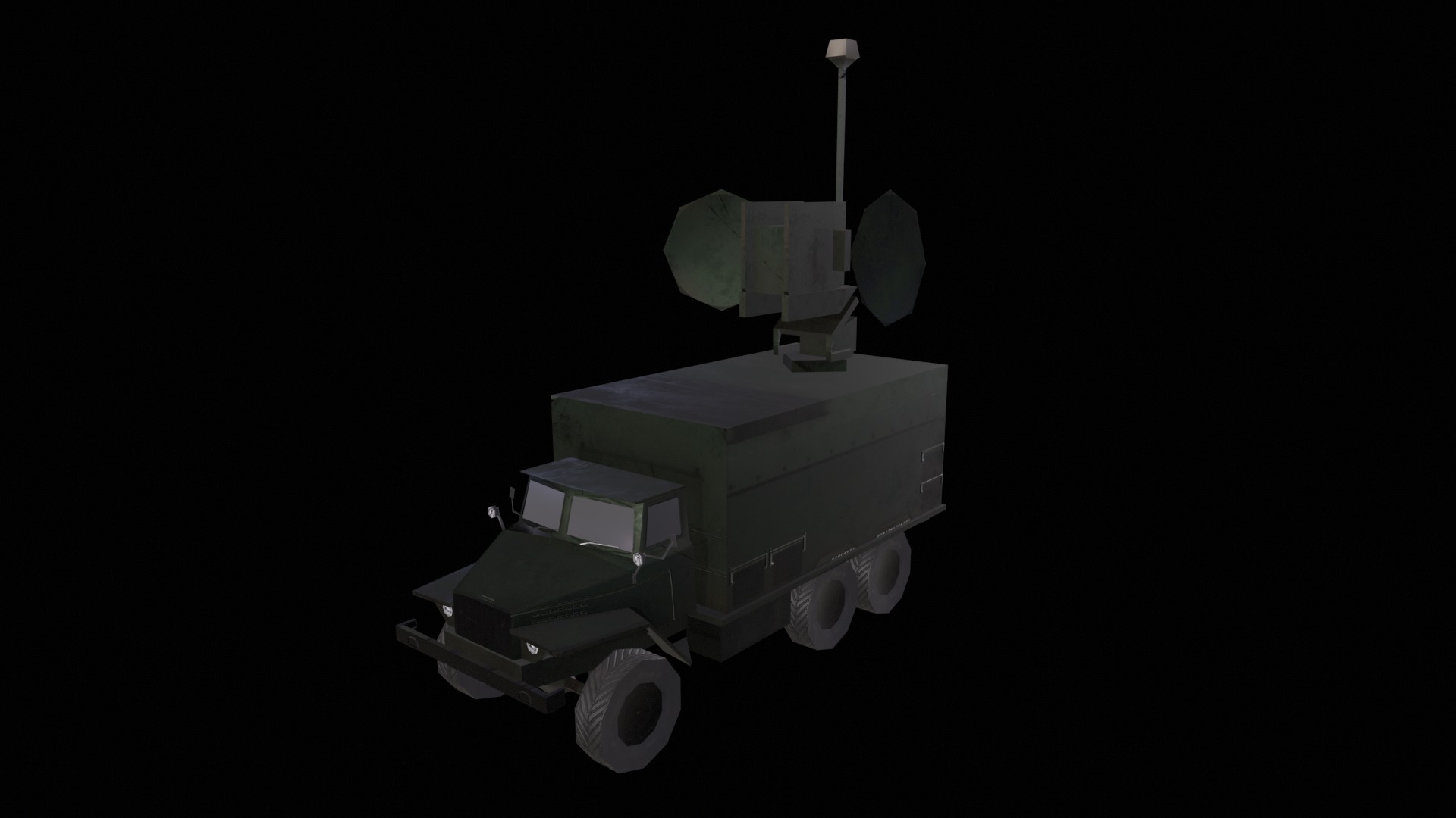 Asset - Army - NPS 30 - 3D MODEL Low-poly Low-poly 3D model_53