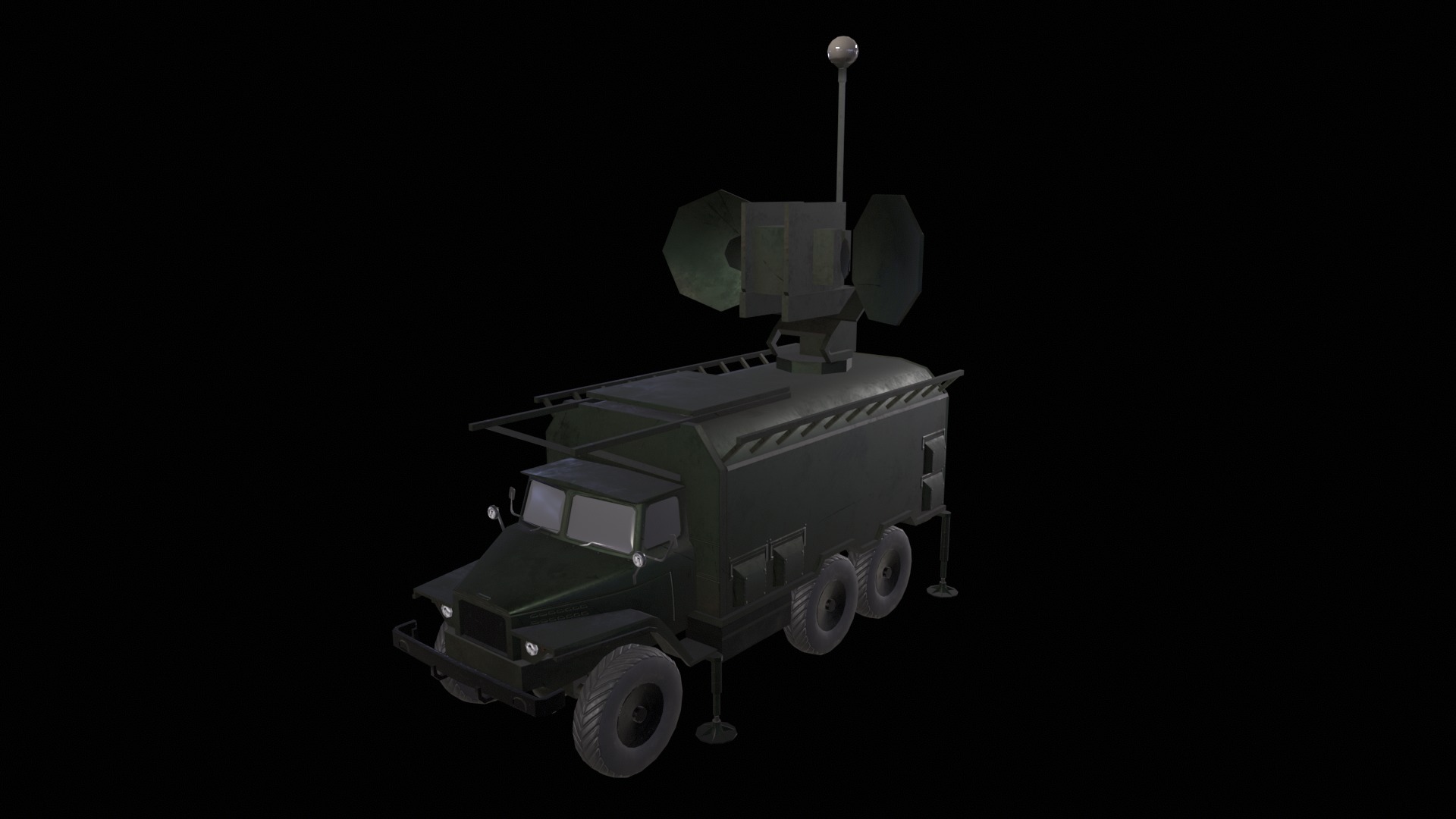Asset - Army - NPS 30 - 3D MODEL Low-poly Low-poly 3D model_55