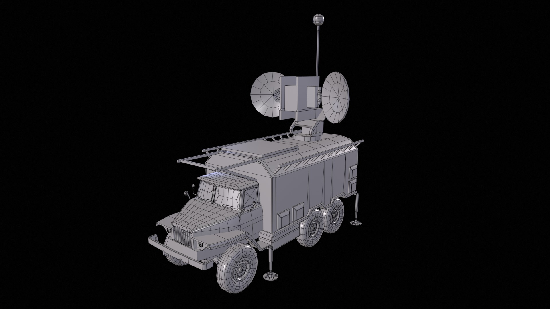 Asset - Army - NPS 30 - 3D MODEL Low-poly Low-poly 3D model_33
