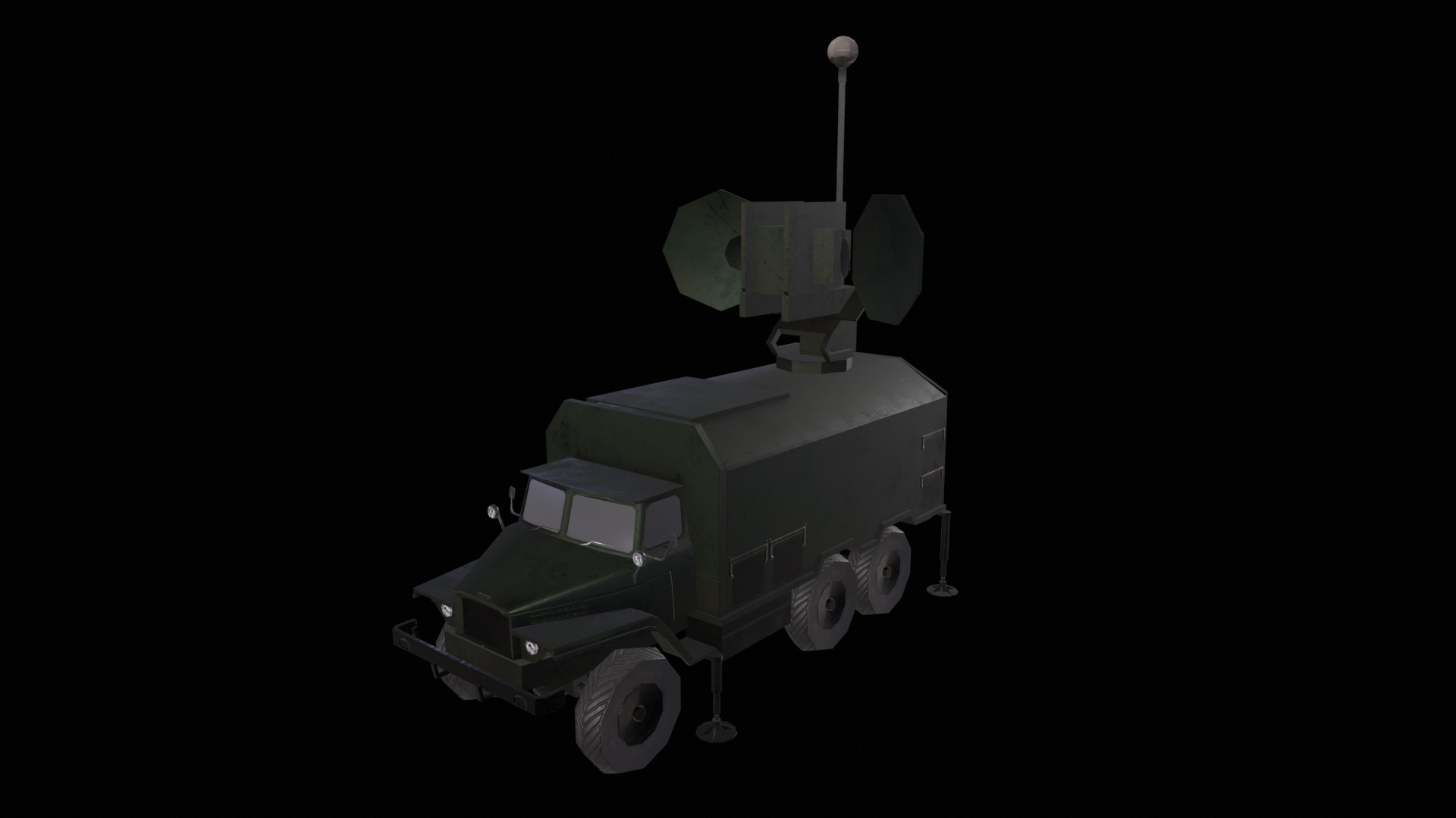 Asset - Army - NPS 30 - 3D MODEL Low-poly Low-poly 3D model_54