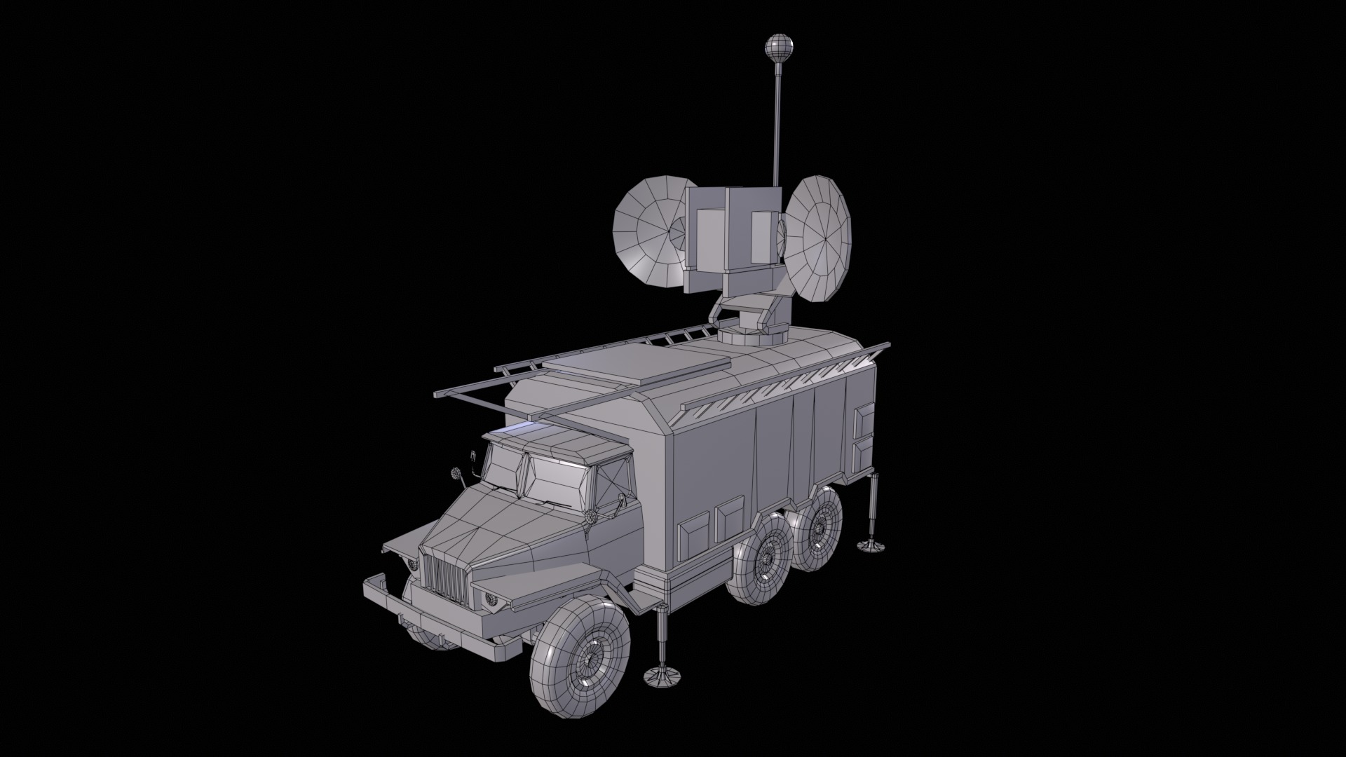 Asset - Army - NPS 30 - 3D MODEL Low-poly Low-poly 3D model_50