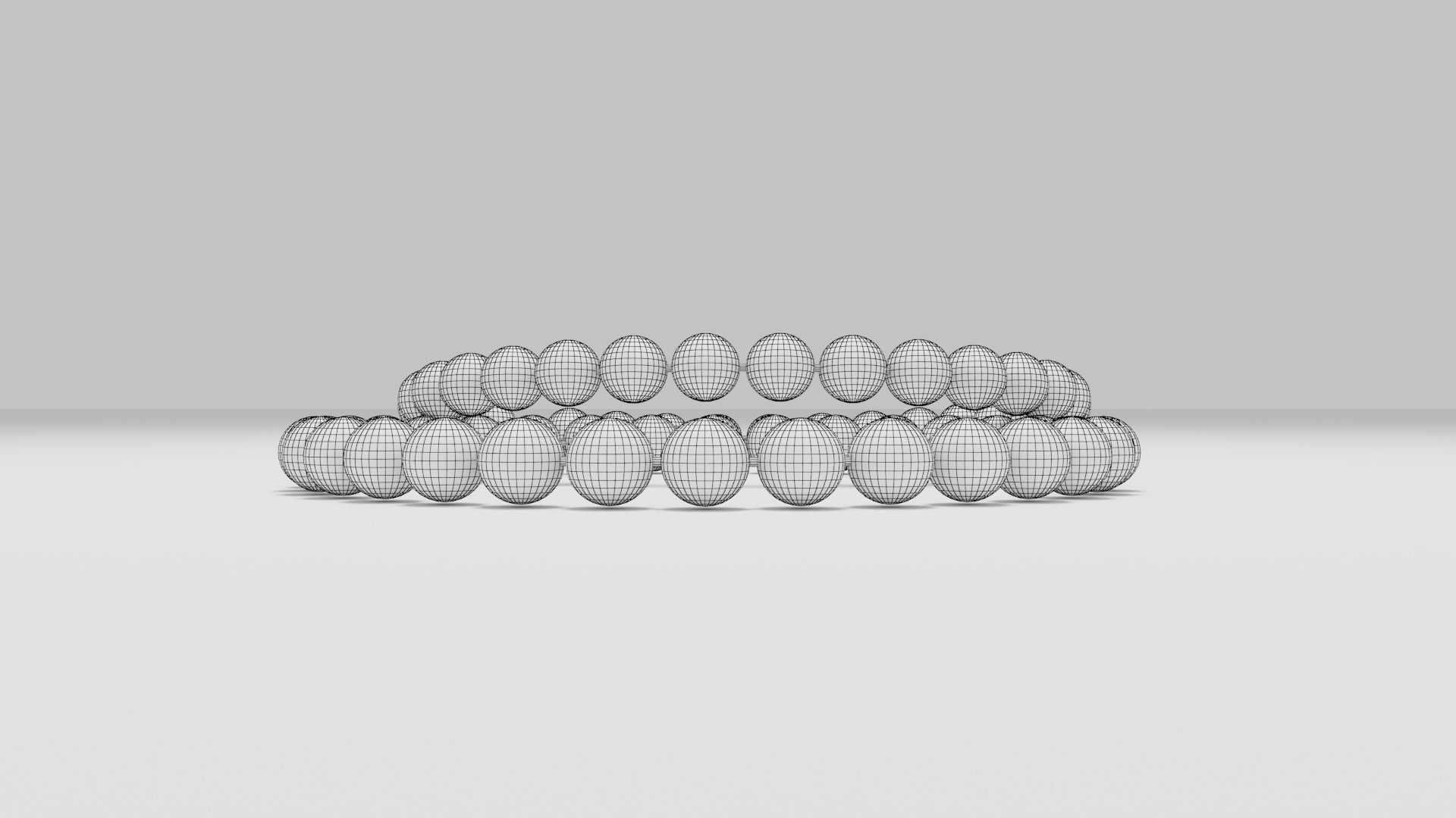 Pearl Bracelet 3D print model_7