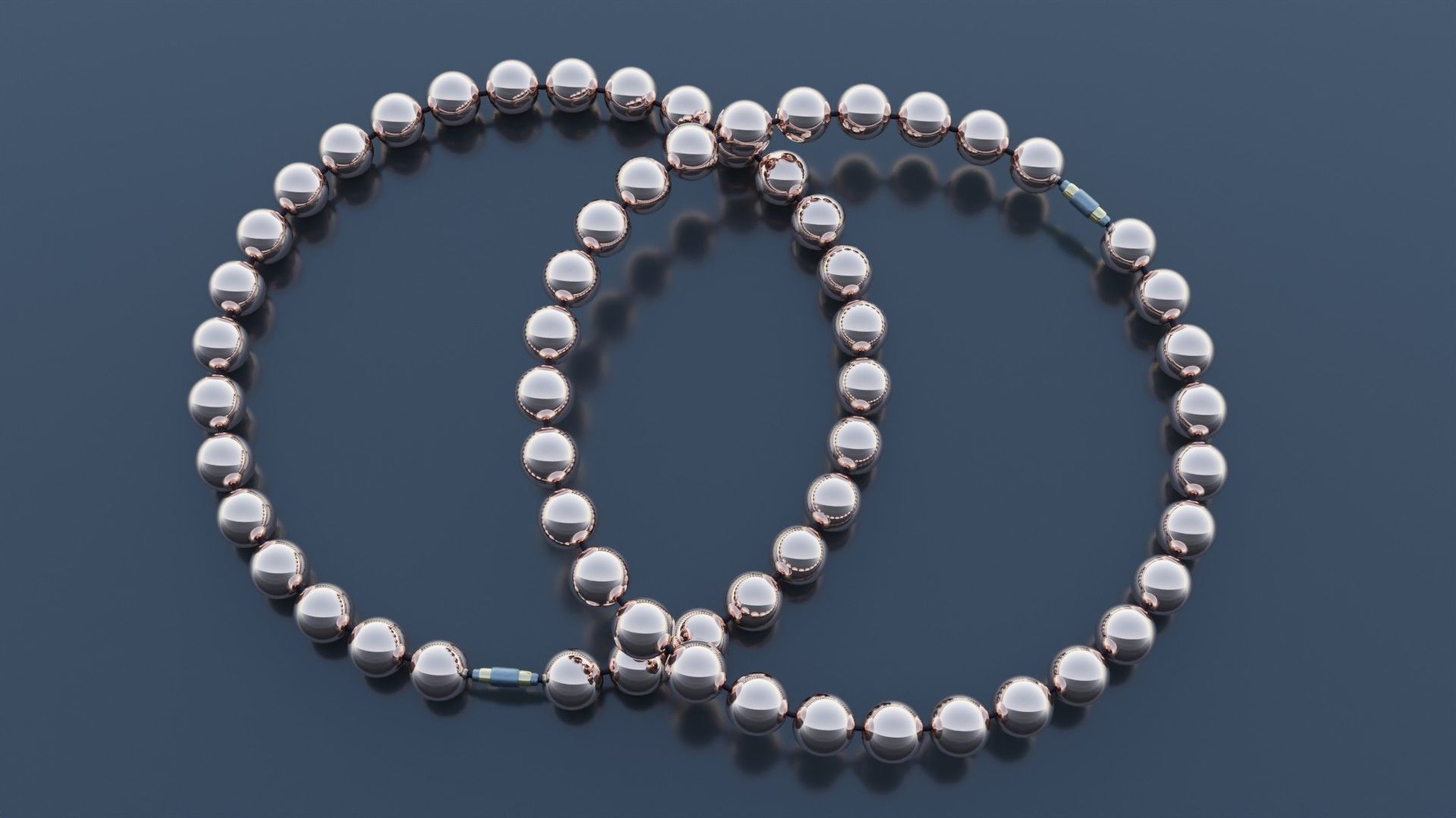 Pearl Bracelet 3D print model_3