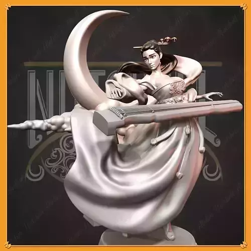 Nutshell Atelier - Heavenly Maiden 02 3D print model