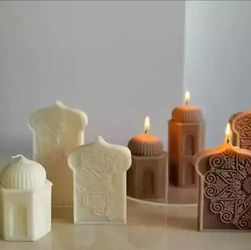 Candel models sculpte  3D print model