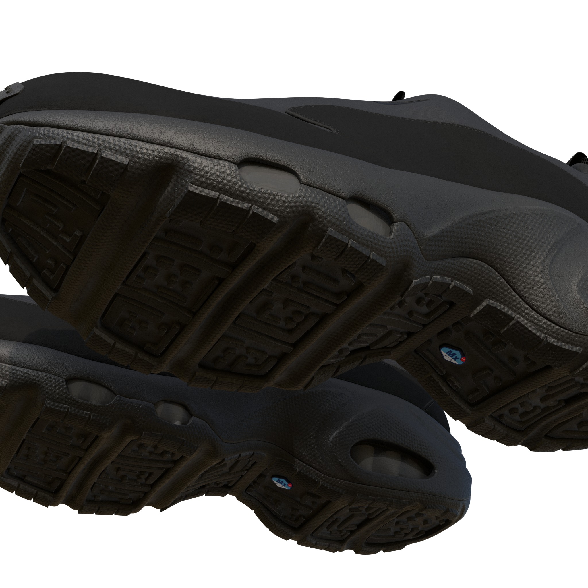 Nike x Comme des Garcons Homme Plus Air Max Sunder SP Black 3D model_5