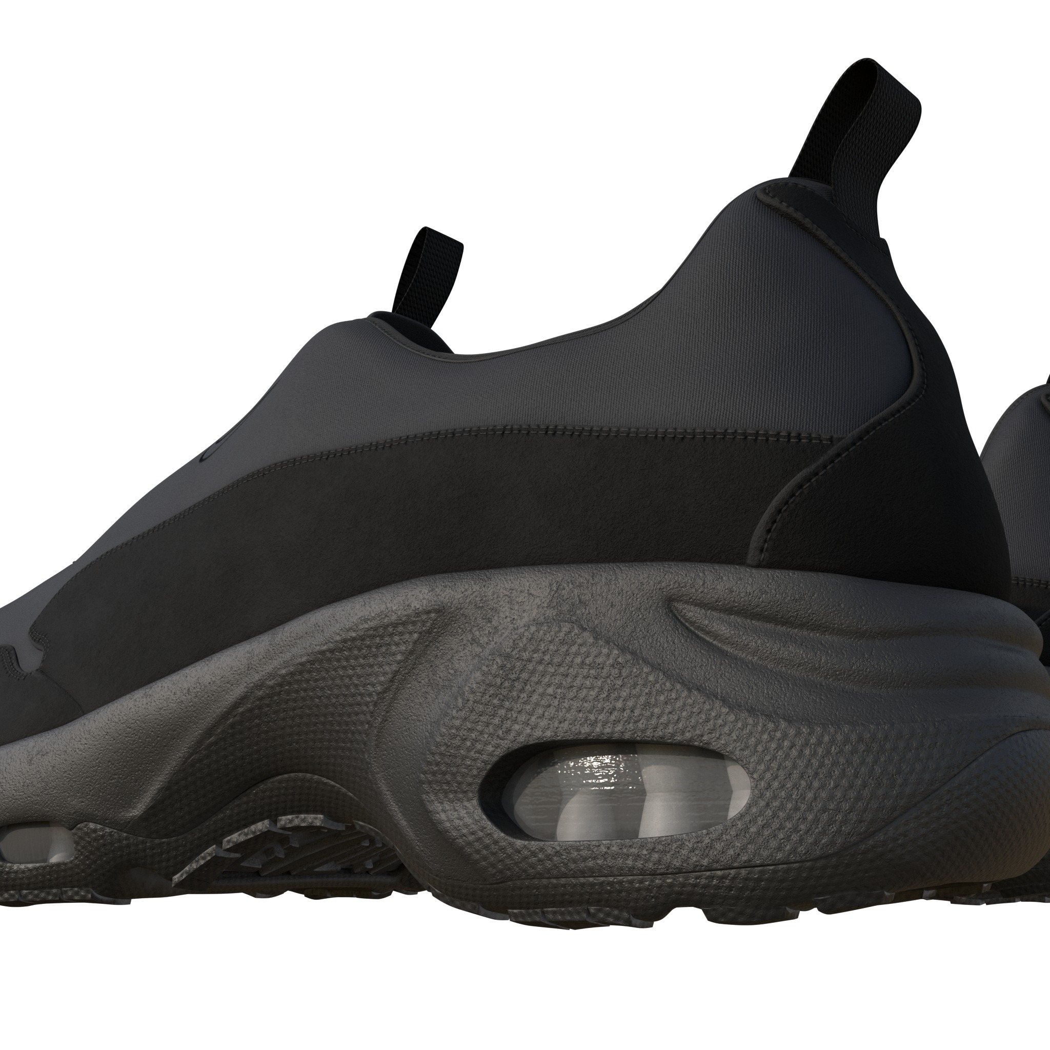 Nike x Comme des Garcons Homme Plus Air Max Sunder SP Black 3D model_3