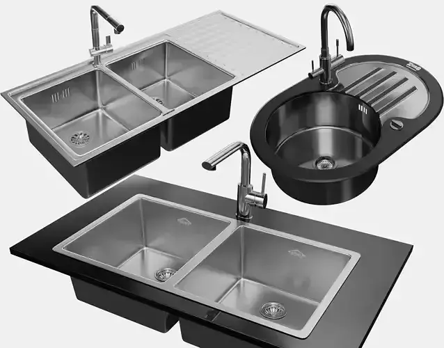 water channel  sink 3D model