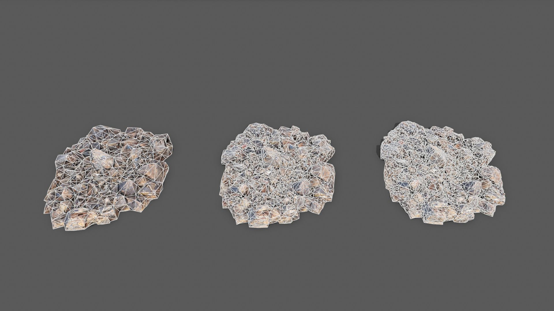 rocks  Low-poly 3D model_15