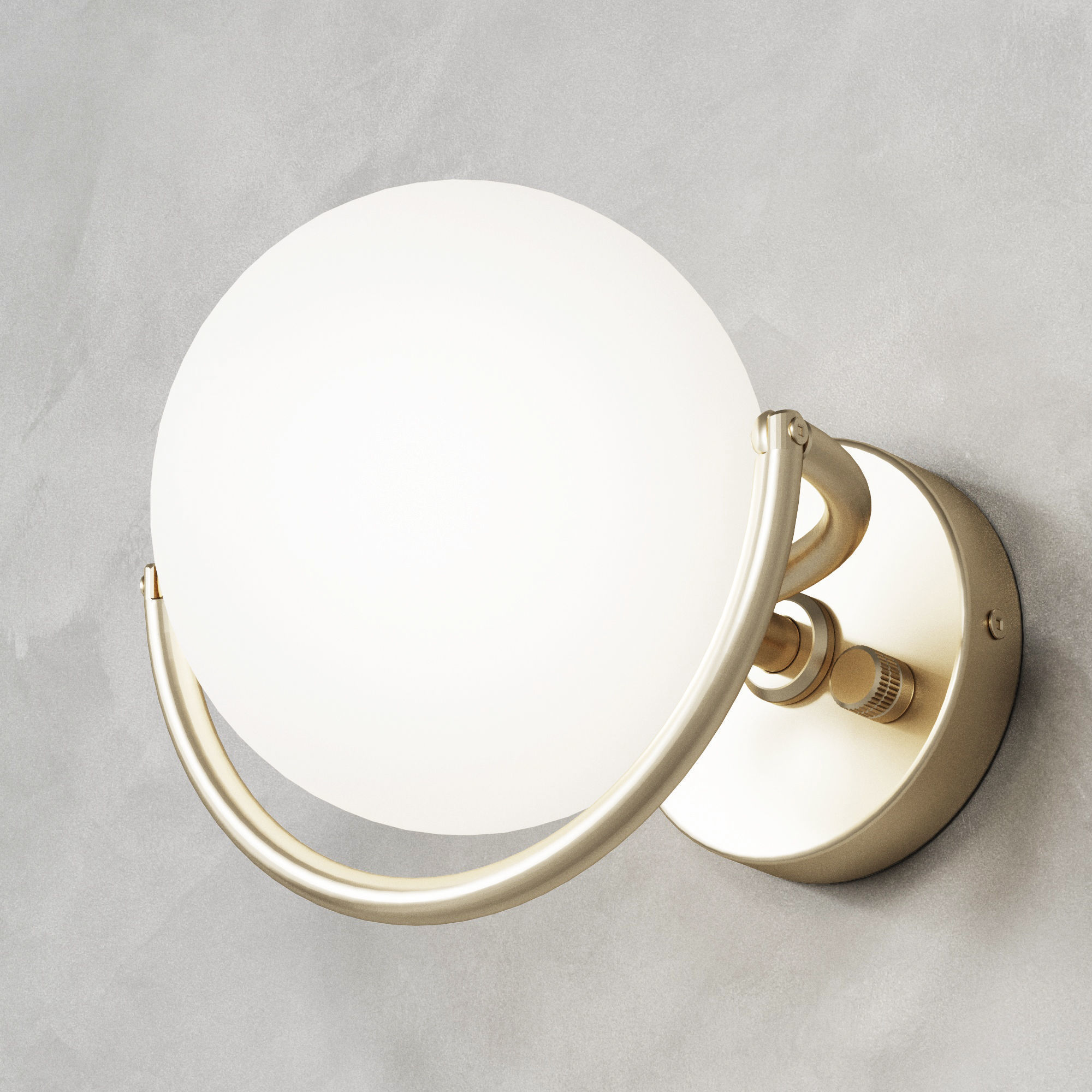 Wall lamp Dantone Home Abbacus 3D model_1