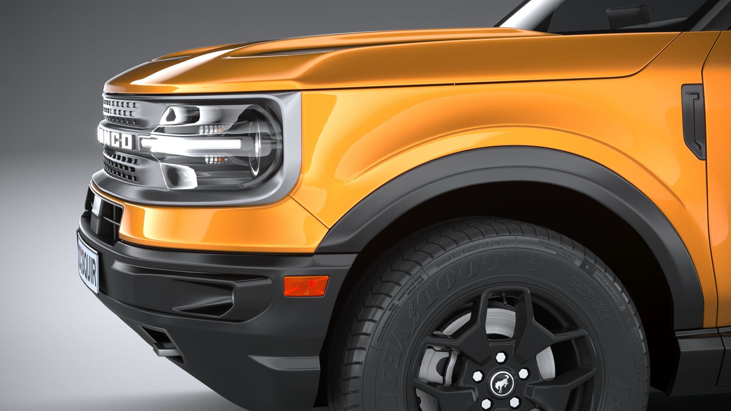 Bronco Sport First Edition 2021 3D model_3