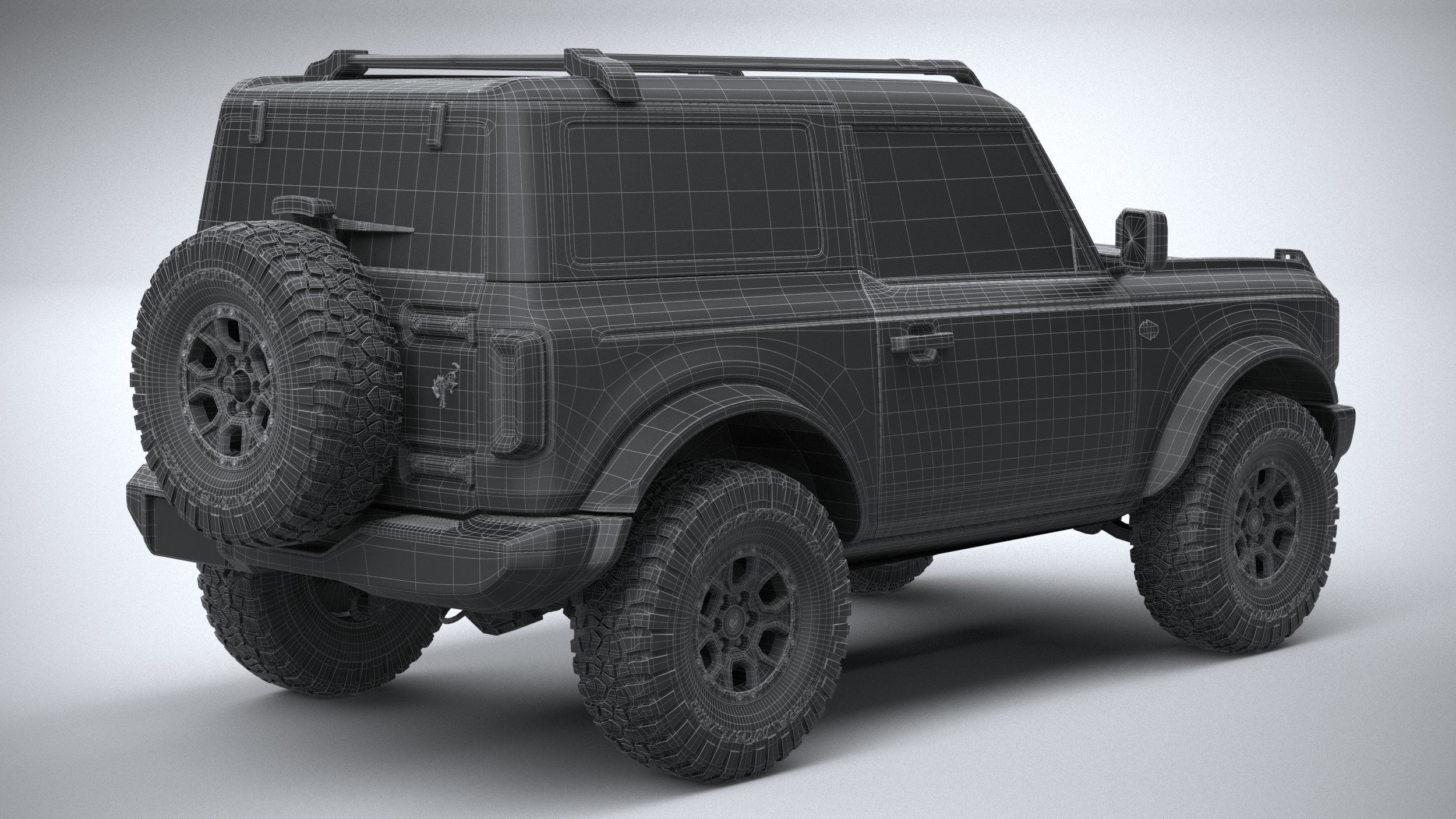 Bronco Wildtrak 2-door 2021 3D model_40