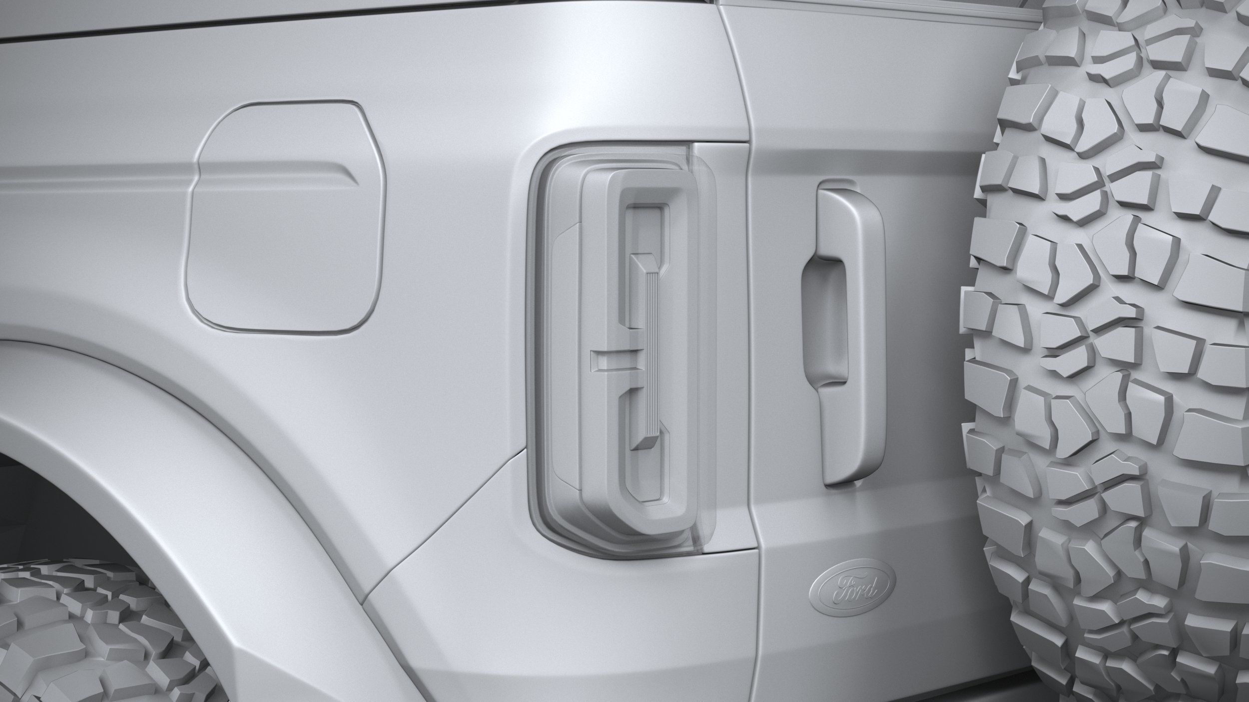 Bronco Wildtrak 2-door 2021 3D model_15