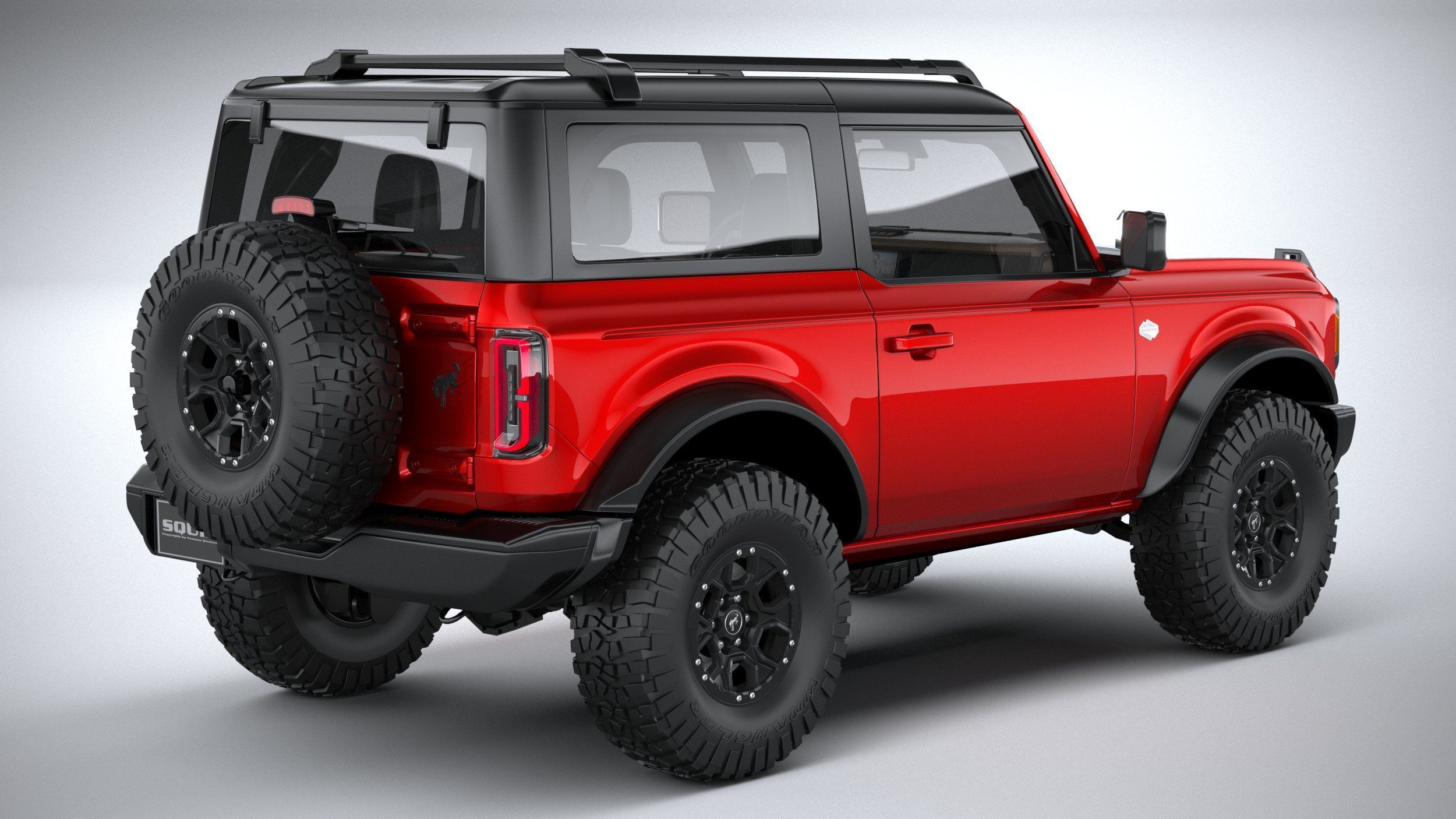 Bronco Wildtrak 2-door 2021 3D model_20