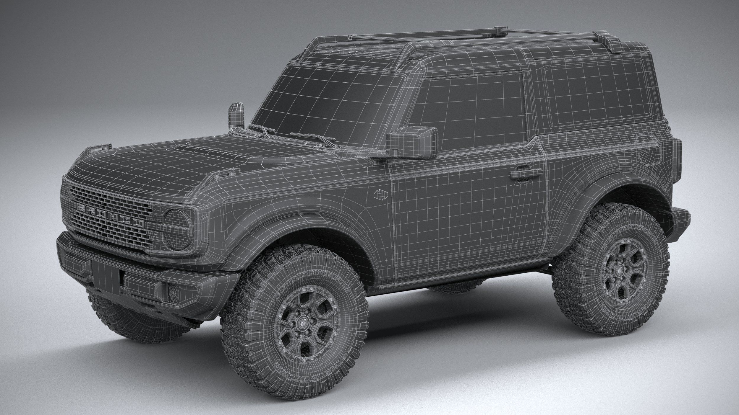 Bronco Wildtrak 2-door 2021 3D model_45