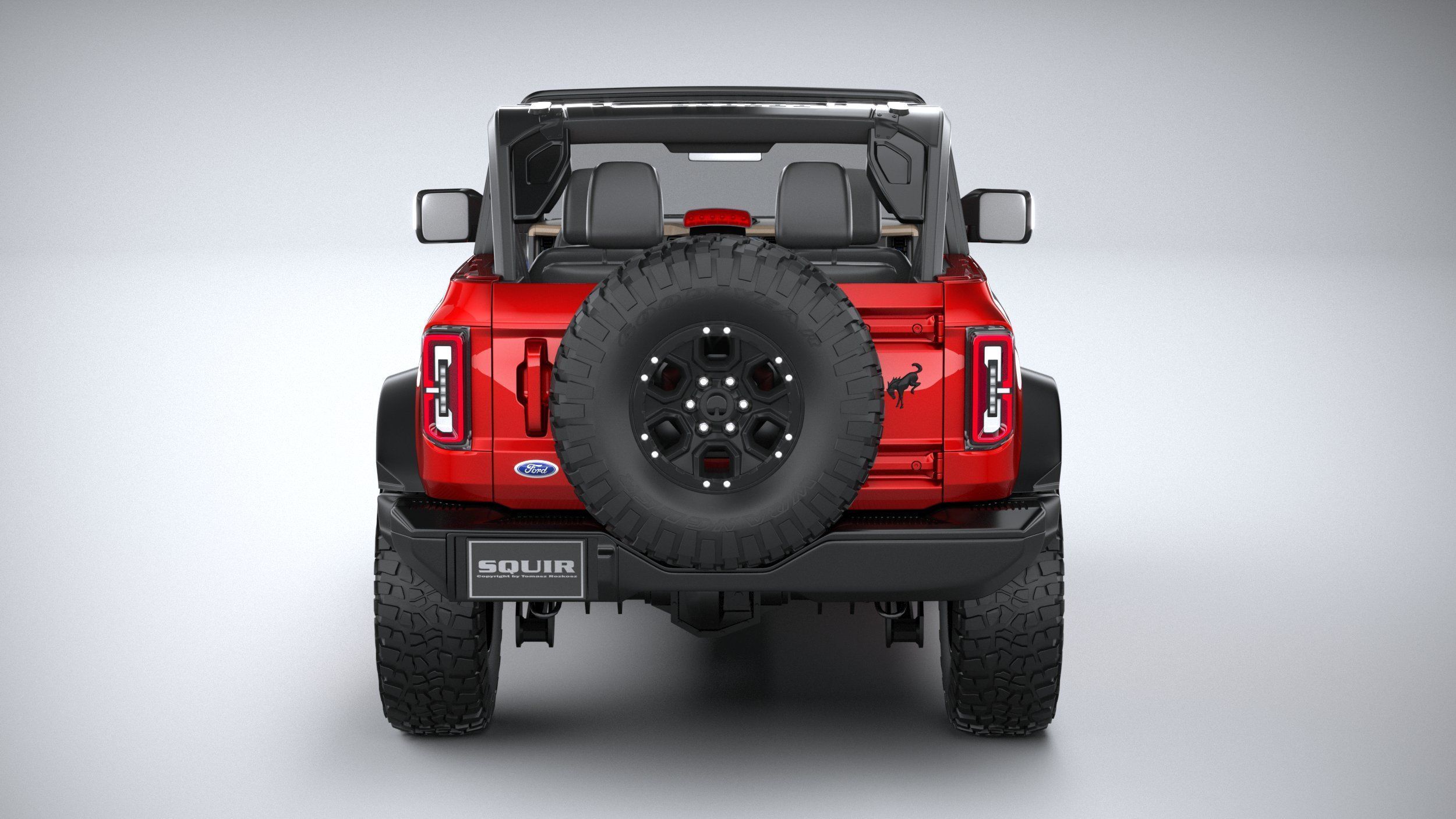 Bronco Wildtrak 2-door 2021 3D model_31