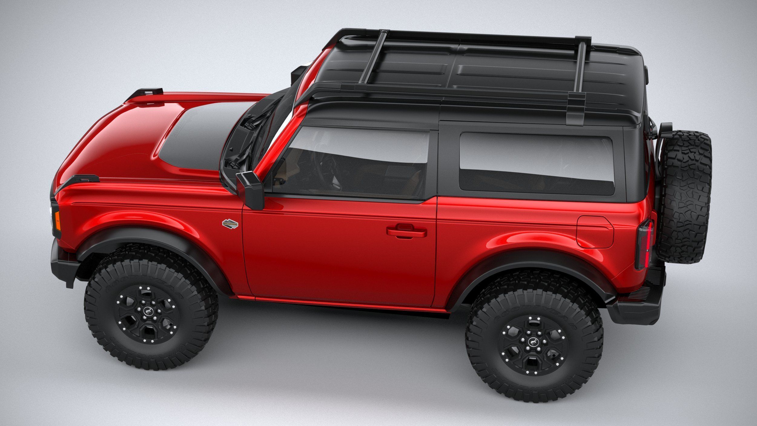 Bronco Wildtrak 2-door 2021 3D model_17