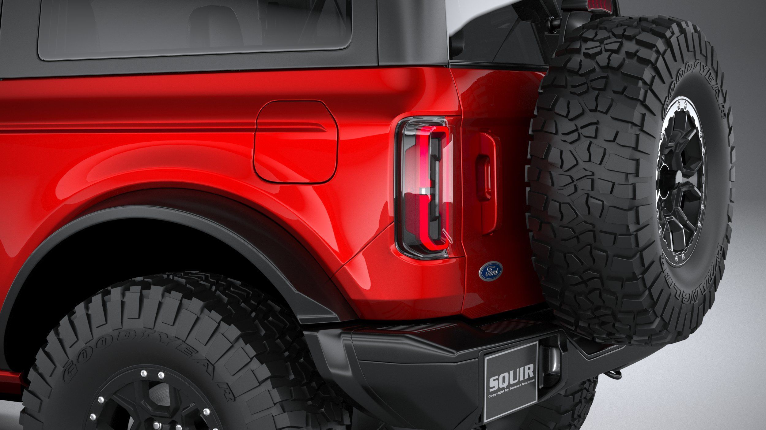 Bronco Wildtrak 2-door 2021 3D model_7