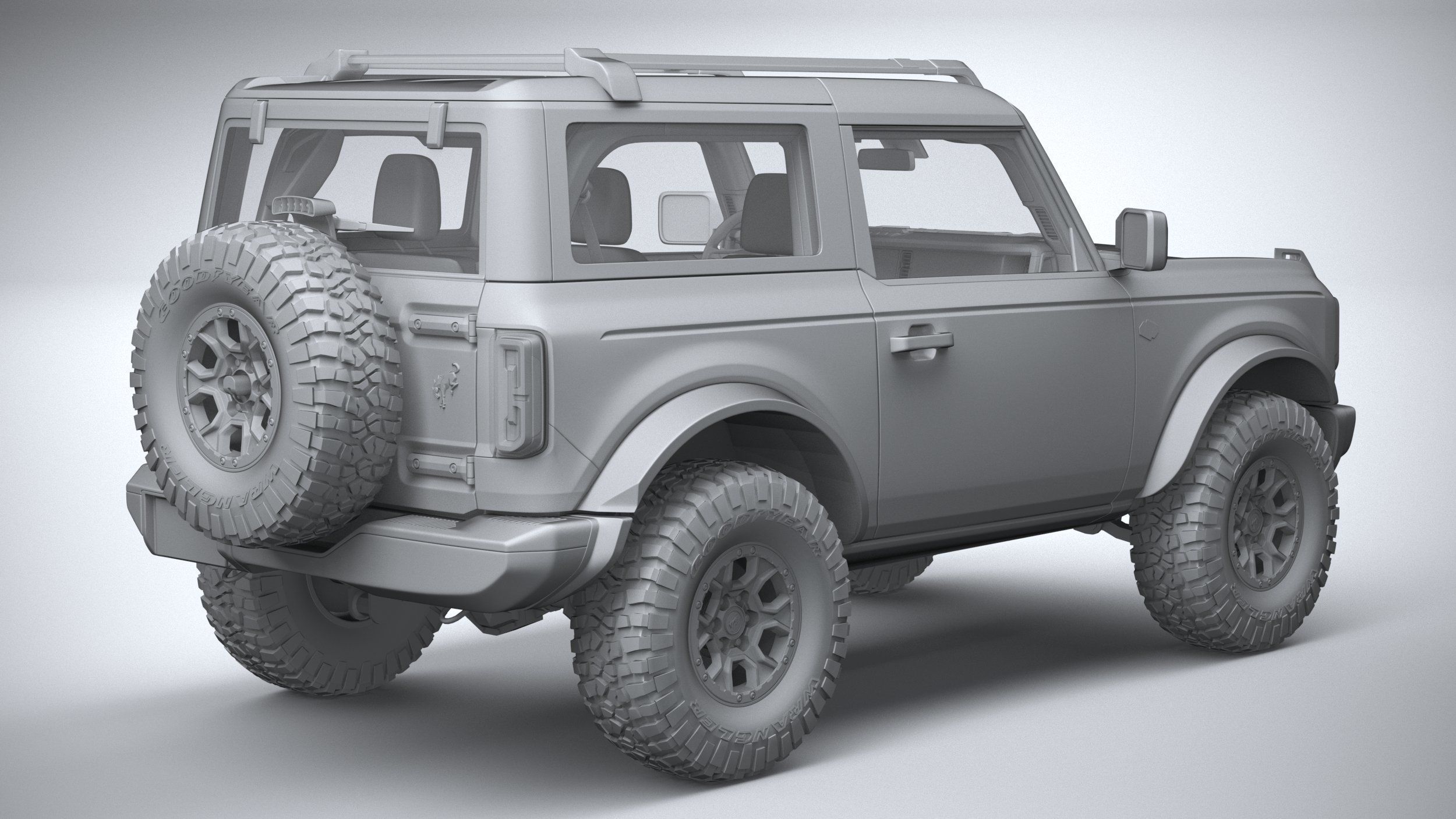 Bronco Wildtrak 2-door 2021 3D model_32