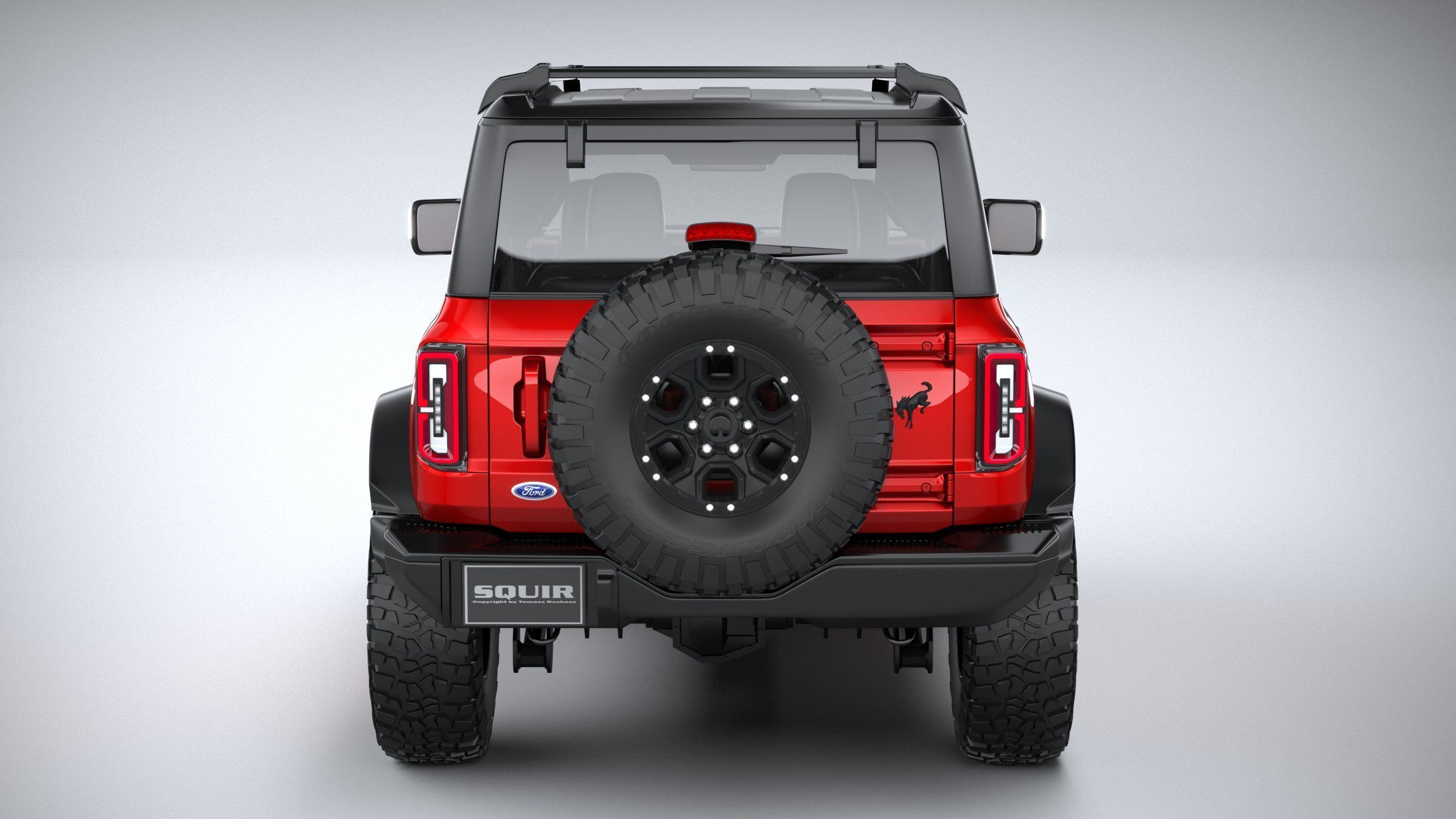 Bronco Wildtrak 2-door 2021 3D model_5